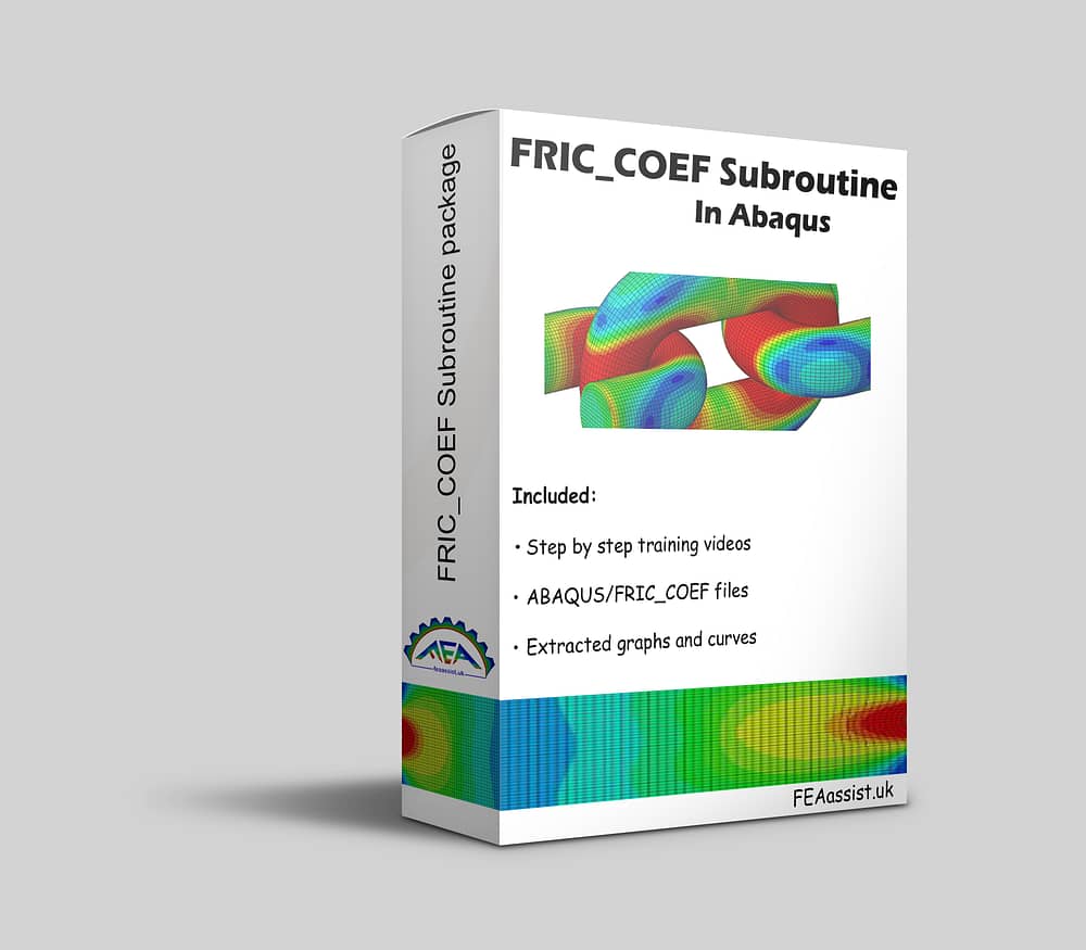 FRIC_COEF subroutine tutorial