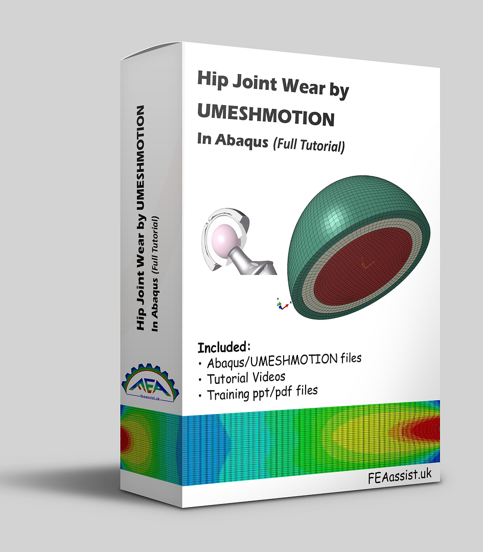Hip Joint UMESHMOTION Abaqus